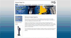 Desktop Screenshot of edwardsegalinc.com